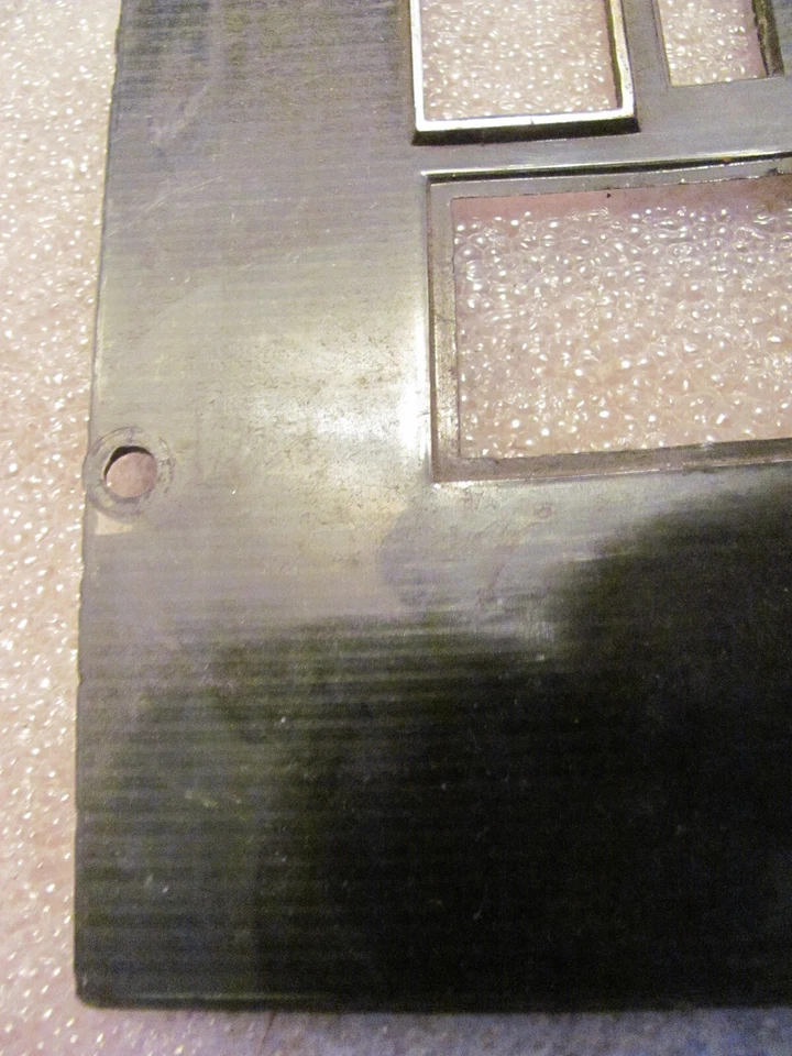 1968-1969 B Body Dodge Coronet radio bisel fabricante de equipos originales Mopar original de fábrica Foto 4 de 4