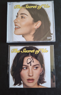 GRACIE ABRAMS SIGNED THE SECRET OF US UK ALTERNATIVE SLEEVE CD