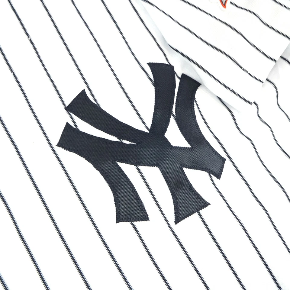 Camiseta deportiva local de Mickey Mantle 1962 de los Yankees de Nueva York Cooperstown para hombre Foto 3 de 4