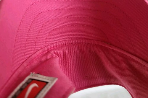 Oregon Ducks Nike Golf Visor Hat Adjustable Womens Tan Pink Embroidered - Picture 10 of 10