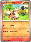 2023 POKEMON TCG SCARLET & VIOLET GROWLITHE 031/198 COMMON CARD
