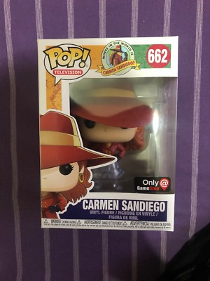 Funko Pop! Television: Carmen Sandiego (GameStop Exclusive) #662 | eBay