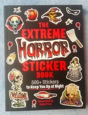 The Extreme Horror Sticker Book NEW Andy Price Paperback Halloween Spooky Creepy