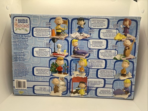 2003 Memory Lane A Charlie Brown Christmas Playset Charlie Brown Lucy Frieda - Picture 8 of 8