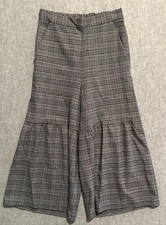 BCBG Generation Gray Plaid Polyester Elastic ...
