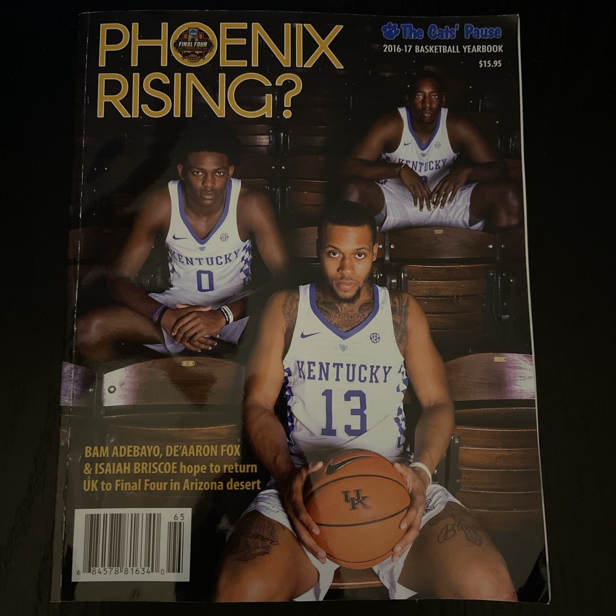 The Cats Pause 2016-17 Basketball Yearbook (University Of Kentucky)  De’Aaron Fox