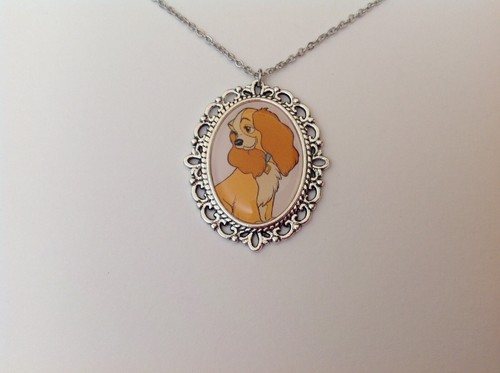 Lady and the Tramp silver necklace 