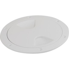 SEA DOG POLYPROPYENE DECK PLATE WHITE 6"