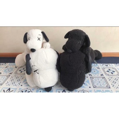 black snoopy doll