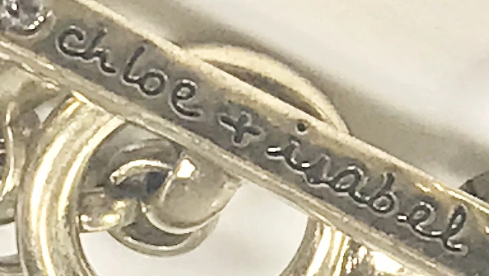 PULSERA CHLOE & ISABEL CUENTAS CRISTAL CAPAS TONO DORADO (C314A) Foto 3 de 4