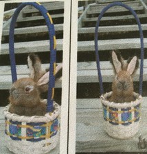 Basket Weaving Pattern Simple Easter Basket by Jennifer Baum