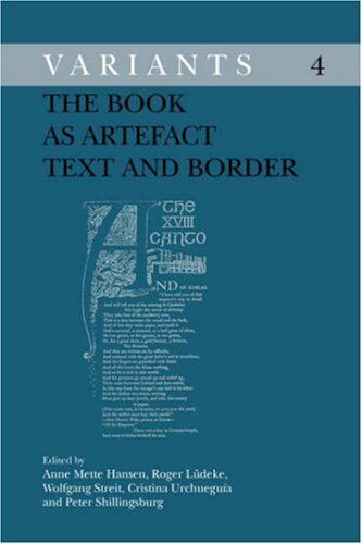 THE BOOK AS ARTEFACT: TEXT AND BORDER (VARIANTS 4) By Anne Mette Hansen & Roger - Roger Lüdeke