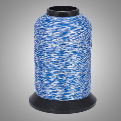 Royal Blue & White Speckled 1/8lb BCY 452X / 452XtBowstring Material Bow String 