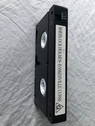 The Curse of Baskerville VHS. Sherlock Holmes Animated Family Mystery Horror. - Picture 5 of 5