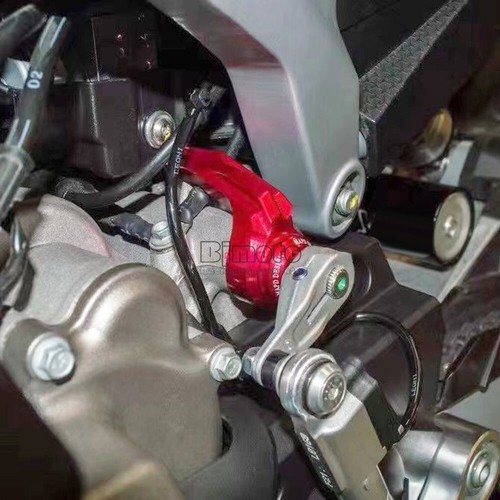 CNC Change Rod Retainer Gear Shifter Stabilizer For Aprilia RS660 2020-2022 - Foto 4 di 11
