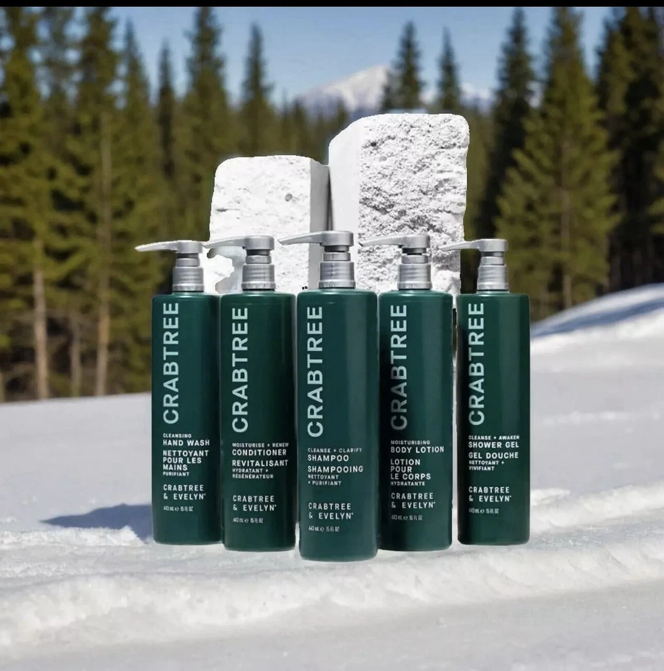 5 - Crabtree & Evelyn -Shampoo&Hand Wash&Conditioner&Body Lotion&Shower Gel SET! - Image 2 of 4