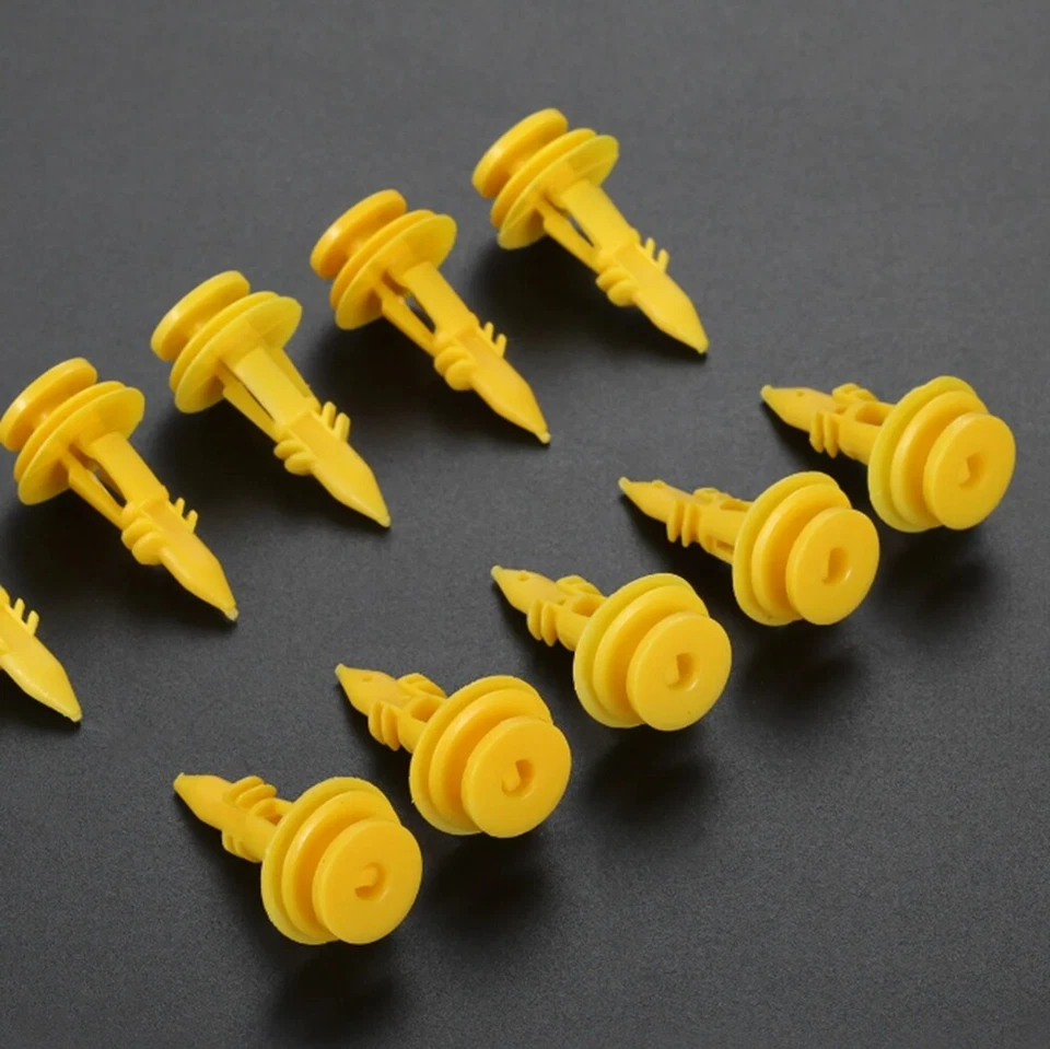 Clip retenedor puerta trasera panel de ajuste 10 piezas para Jeep Grand Cherokee Dodge Ram Foto 3 de 4