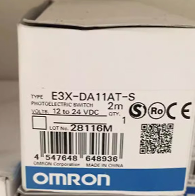NEW Omron E3X-DA11AT-S 12-24 VDC Photoelectric Switch