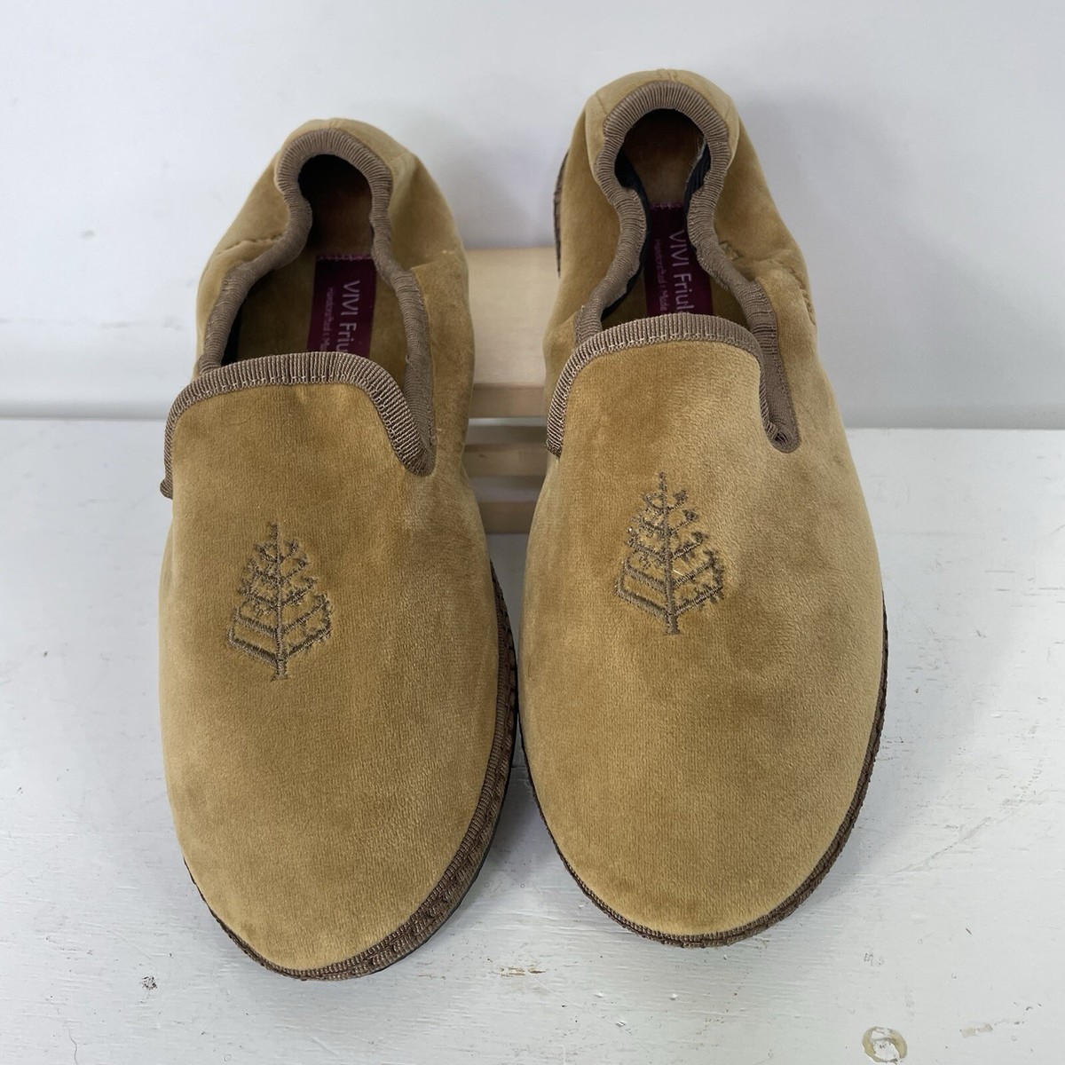 ViVi Friulane Private Jet Experience Velvet Slippers Made In Italy  Size XL BN Four Seasons Private Jet Experience Velvet Slippers By  main image 4