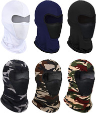 6 Pack Pasamontanas Calavera Balaclava Militar Mascara Para El Frio De Moto