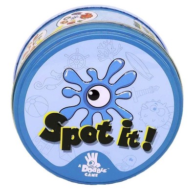 Dobble wasserdichte (Strand) Karte - Spaß Familienparty Spiel für Kinder & Erwachsene neu UK