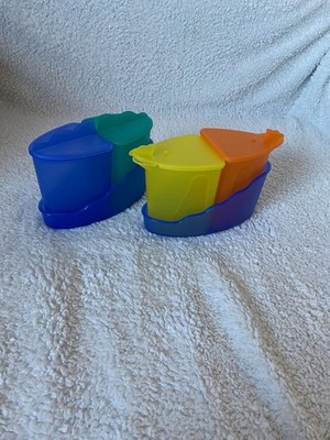 TUPPERWARE - Junge Welle - Milch und Zucker Set mit Serviettenhalter