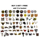 Pin Badge Lapel Brooch Metal Enamel Fashion Accessories