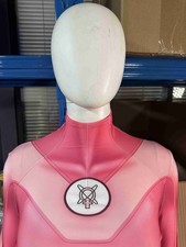 Invincible Atom Eve Cosplay Costume Pink Jumpsuit Superhero Outfit Women Suit