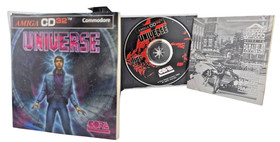 CD32 UNIVERSE Commodore AMIGA Retro GORE Video Game COMPLETE Jewel Case& Manuals