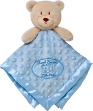 Baby Starters Plush Bear Snuggle Blanket Thank Heaven Blue 14 inch Security Toy