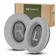 Geekria Protein Leather Ear Pads for Bose QCSE, QC45, QC35, SoundLink Headphones