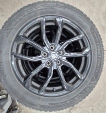 4x Alufelge Brock RC 34 7Jx18 ET40 5x112 57,1 mit Hankook und Pirelli Winter