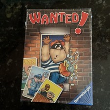 Wanted! Card Game Ravensburger 2001 Completely New Rare Game