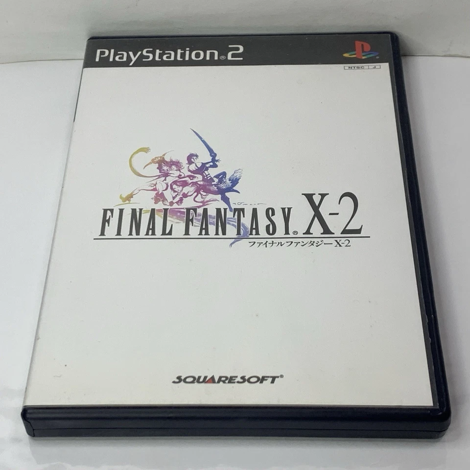 Final Fantasy X-2 10-2 w/ Flyer Manual CIB PS2 Square Enix Japan - Image 3 of 4