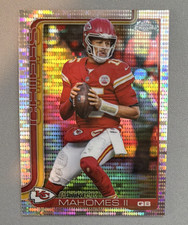 Topps 2025 Chrome Pulsar Refractor Patrick Mahomes II Kansas City Chiefs #148