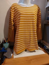 Tu. Mustard Orange Knit Jumper.  Size 22