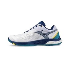 Mizuno Badminton Shoes Wave Fang 2 White Navy 230/240