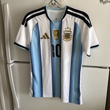 Adidas Argentina 2026 Home Jersey Messi #10 White Blue KA8117 Men’s Size S New