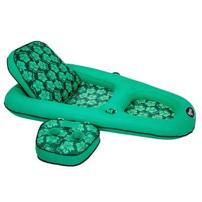 Aqua Campania Ultimate 2-in-1 Pool Float Lounge   Extra Large   Infl