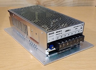 TDK-LAMBDA 24VDC 150W Power Supply SWS150-24 w/Mounting Plate  FREE SHIPPING