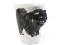 Blue Witch Handmade Coffee Mug Chow Chow Black - A Great Gift For Dog Lovers!