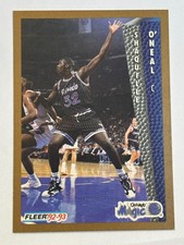 ? 1992-93 Fleer Basketball Base Card Rookie #401 Shaquille O'NEAL ?. rookie card picture