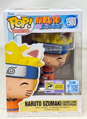 No.025★ショップ限定★ドクロシリーズ★pop-x★ Funko Pop 2025 SDCC Exclusive #1980 Naruto Uzumaki Sasuke's Paw