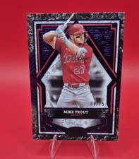 2025 Topps Tier One Mike Trout Purple Foil /75 Tier 2  Los Angeles Angels