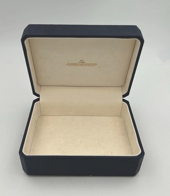 JAEGER-LECOULTRE Uhrenbox Vintage Selten JLC 17x13x7cm Navy Blau