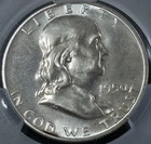 1950 Franklin Silver Proof Half Dollar PR 66 CAC