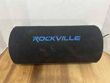 PARTS ONLY RTB65A 6.5" Powered Subwoofer Bass Tube, 300W Peak, Built-In Amp