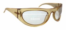 SFx Replacement Sunglass Lenses fits Gucci GG1429/S - 64mm Wide