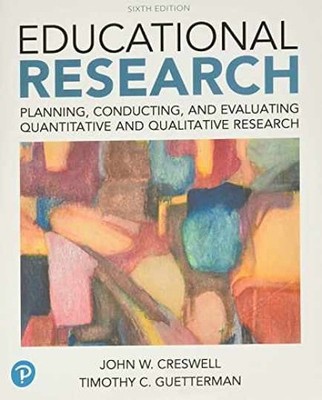 Educational Research: Planning, - Paperback, by Creswell John W. - Very Good