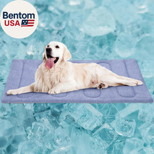 Cooling Mat for Large Dogs - Double-Sided Waterproof  Cool, Q-MAX 0.47, Portabl